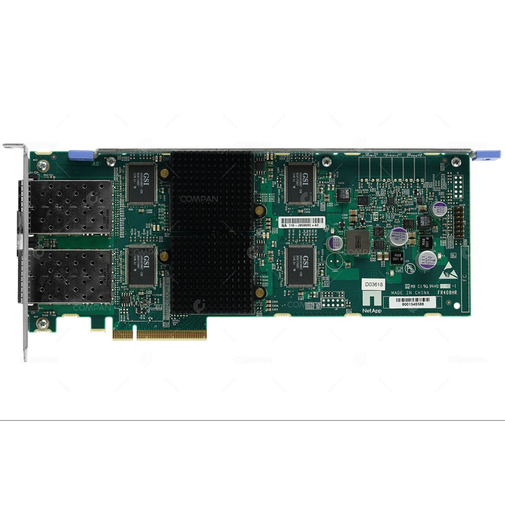 111-00626 NETAPP QUAD PORT SFP+ 8GB FC PCI-E ADAPTER FOR NETAPP FAS6210
