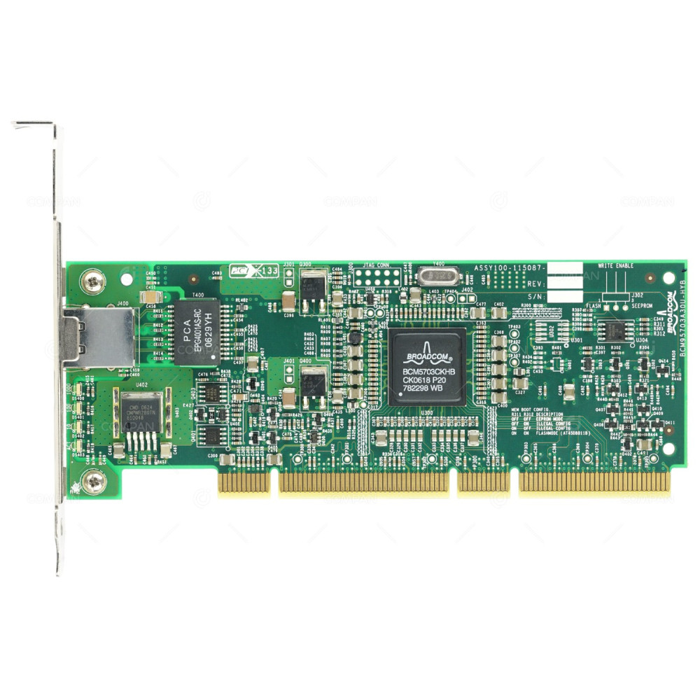 404820-001 HP NC7771 SINGLE PORT 1GB RJ-45 PCI-X NIC NETWORK SERVER ADAPTER