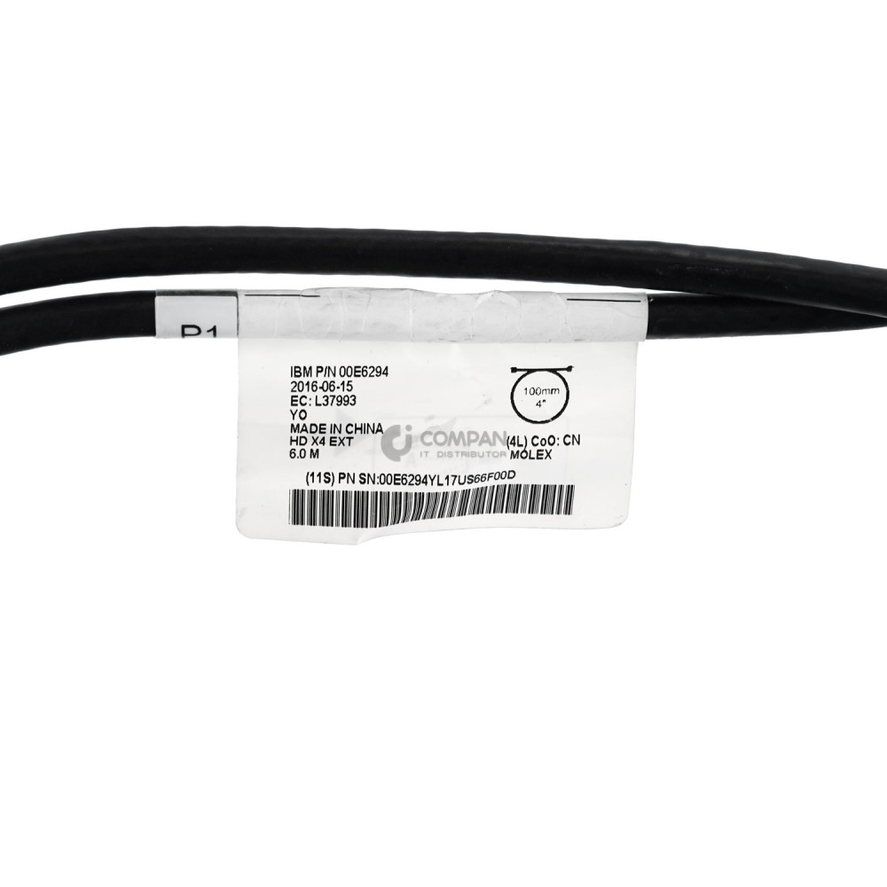 00E6294 IBM MINI SAS HD TO DUAL MINI SAS 12G 2X 6G CABLE 6M