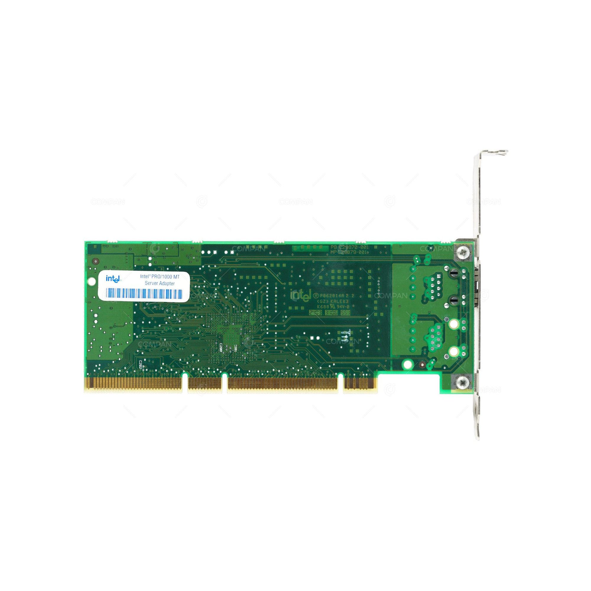 C31527-002 INTEL PRO/1000 MT 1-PORT 1GB RJ-45 PCI-X NIC SERVER NETWORK ...