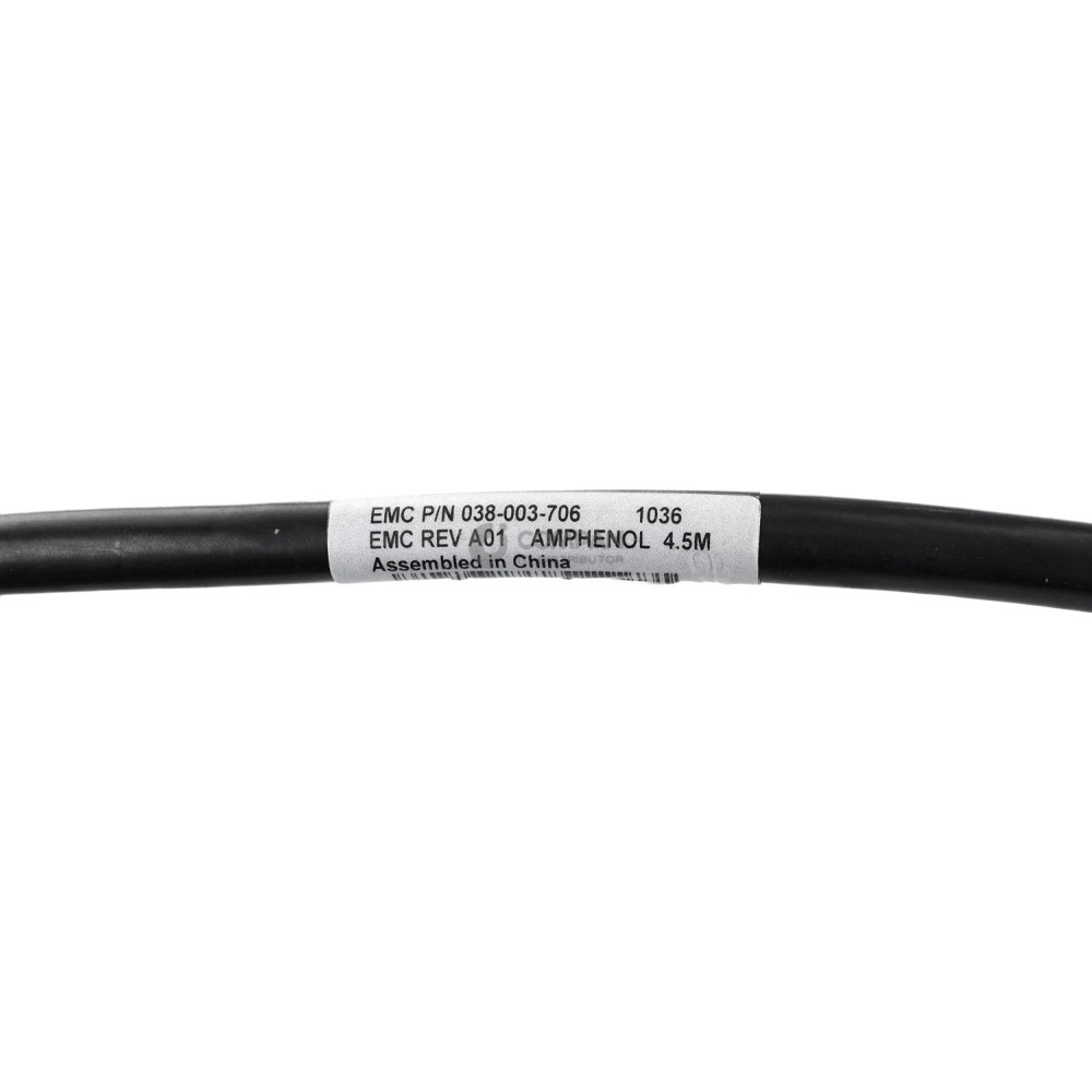 038-003-706 EMC 2X QSFP TO 8X HSSDC2 FC DUAL CABLE 4.5M
