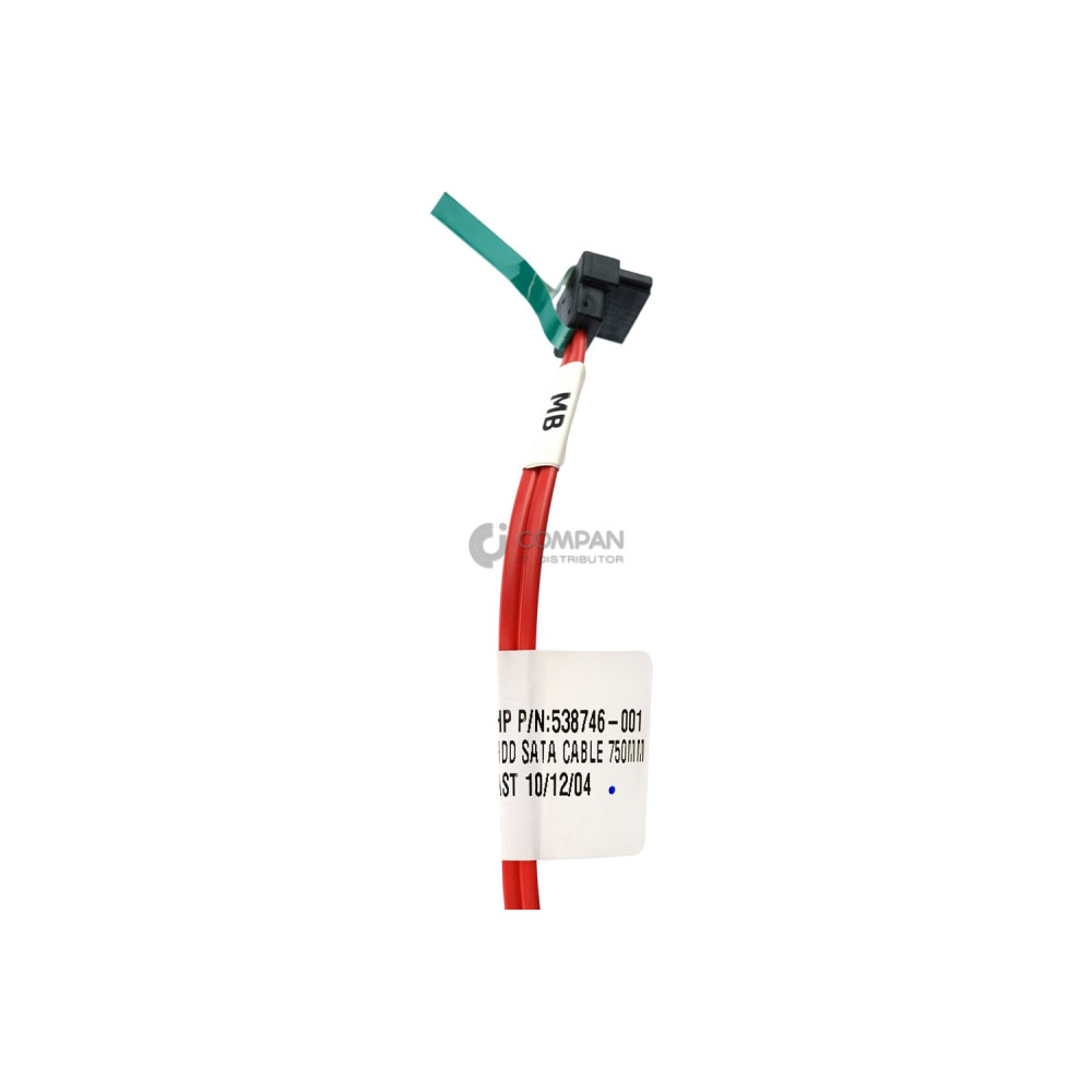 538746-001 HP HDD SATA CABLE FOR DL120 G6 0.75M