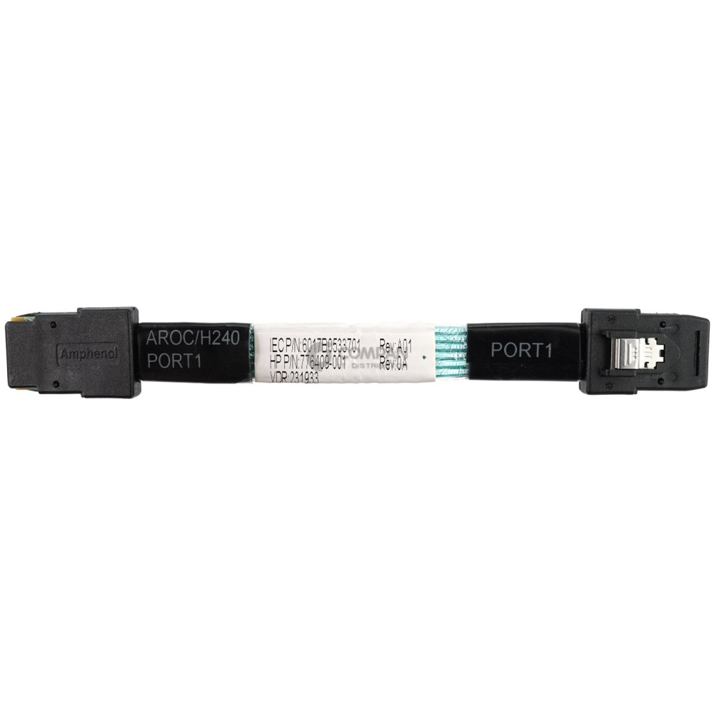 776409-001 HP MINI SAS CABLE 0.1M FOR HP PROLIANT DL380 G9