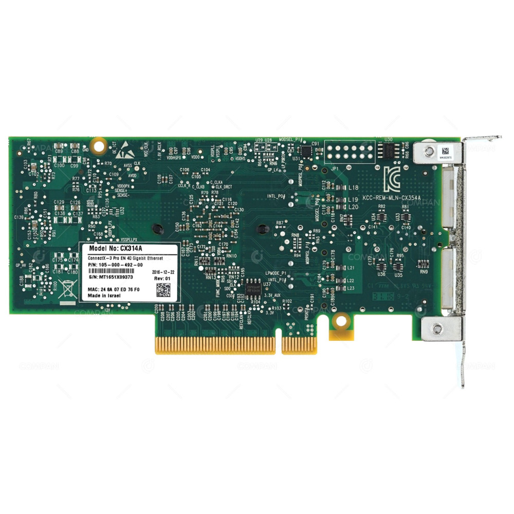 105-000-492-00 LP EMC DUAL PORT QSFP+ CONNECTX 3 PRO EN  LP FOR ISILON H500