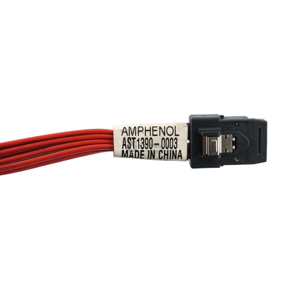 AST1390-0003 AMPHENOL MINI SAS TO 4XSATA  INTERNAL BREAKOUT CABLE 0.6M
