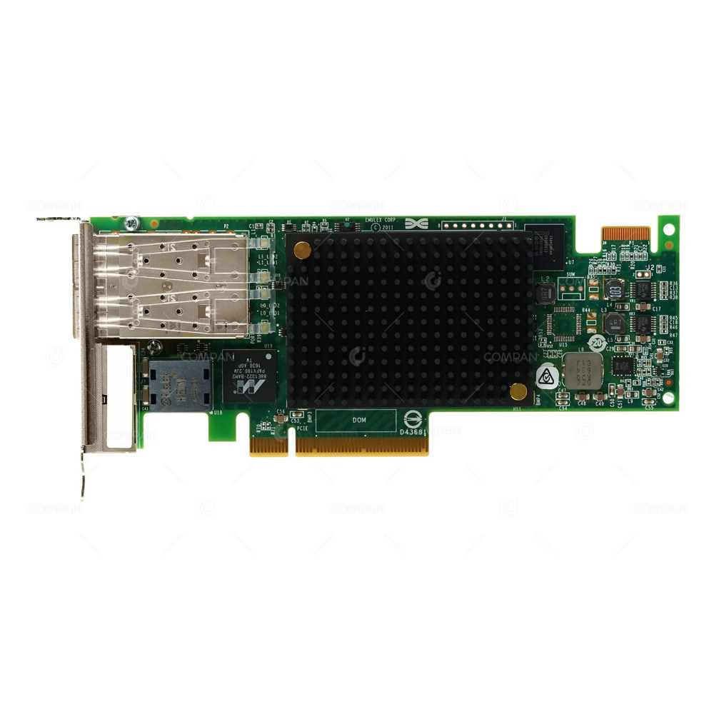 2CC1 LP IBM DUAL PORT PCIE 10GB SFP+ FCOE 2 PORT 1GB ETHERNET ADAPTER FOR PSERIES 00ND479, 00E3502