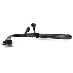 F037K DELL DUAL PERC MINI SAS RAID CABLE 8XSFF FOR R630 R730 H330 H730 H730P