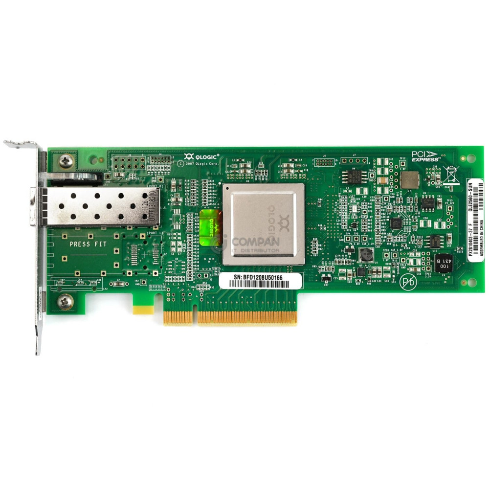 371-4324-02 LP SUN QLE2560 SINGLE PORT 8GB FC PCI-E ADAPTER LOW PROFILE 240-7125-01, QLE2560
