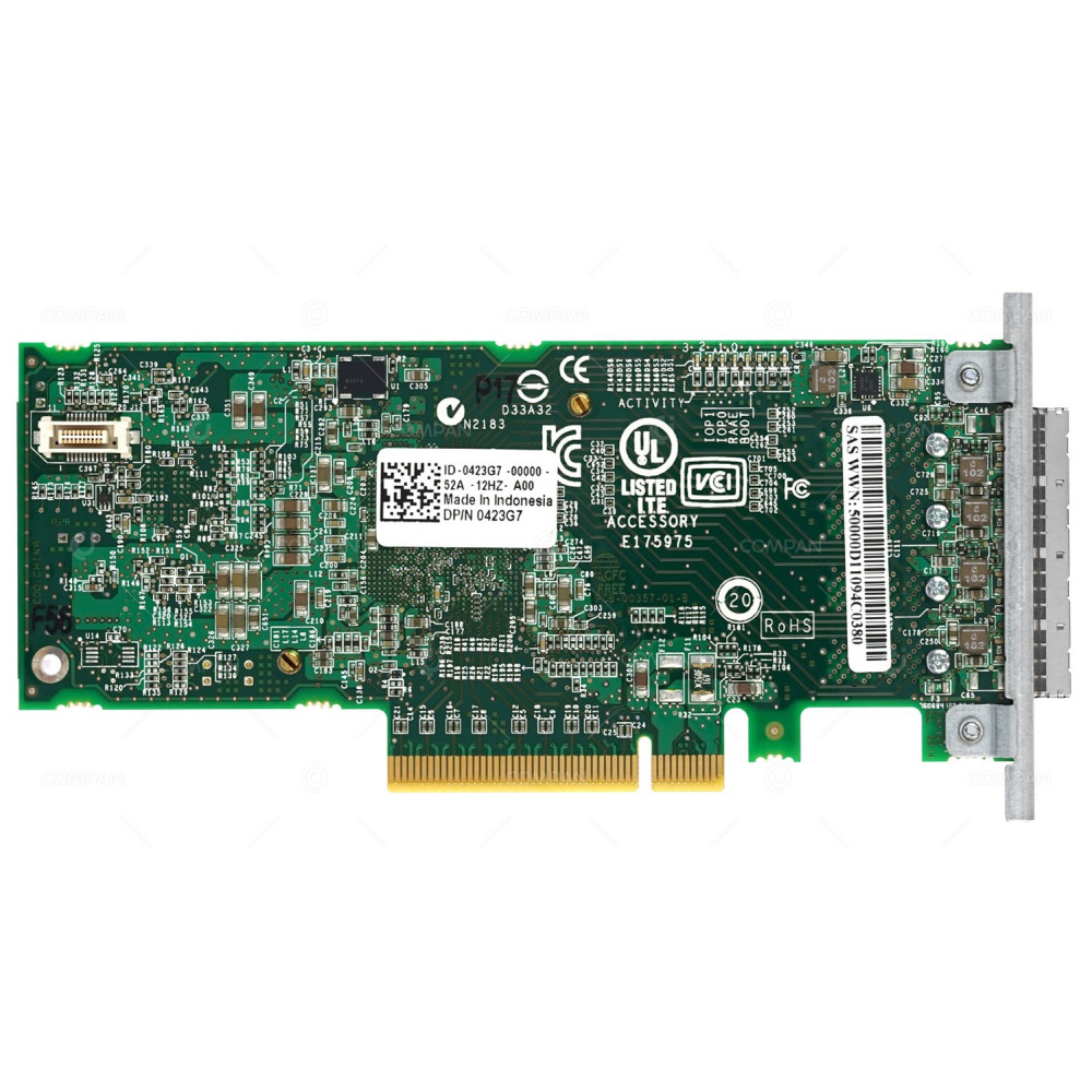 423G7 DELL 4PORT 12GB SAS FRONT END INTERFACE CARD FOR DELL COMPELLENT SCV2020