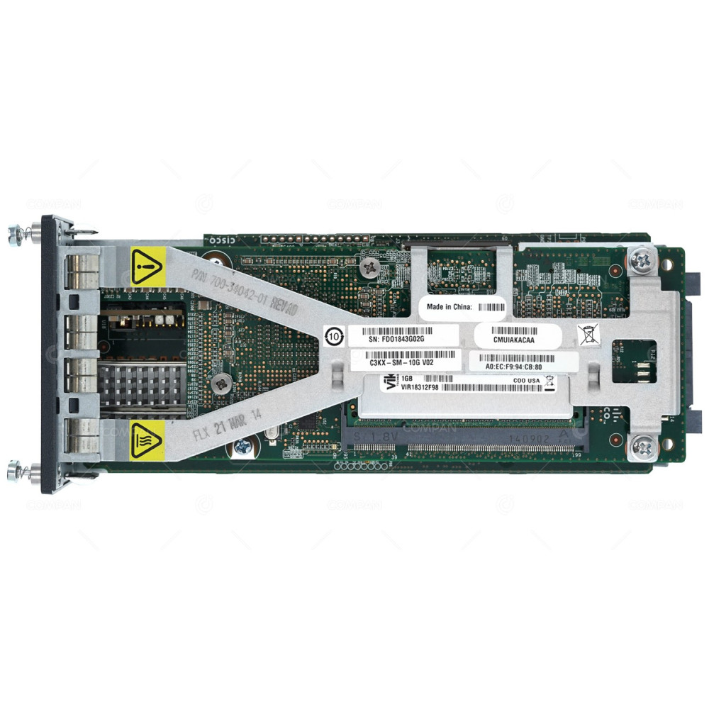 C3KX-SM-10G CISCO 10GB SFP+ NETWORK MODULE FOR CISCO CATALYST 3750-X