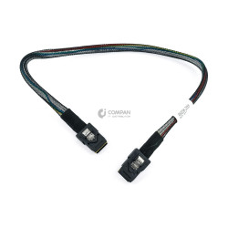 RMS36-2655 AMPHENOL MINI SAS CABLE 0.5M