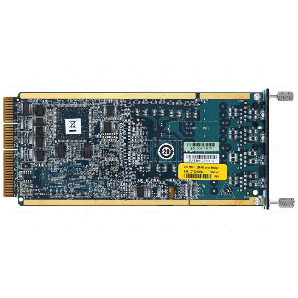 FASB01227 AUDIOCODES TMX-1_2 SPAN VOICE MODULE FOR MEDIANT 1000B TMX-1_2SPAN