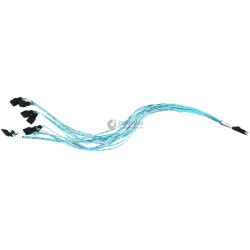 74596-2002 CABLE MINISAS TO 8X SATA 60 CM FOR 3WARE 9650SE-24MB