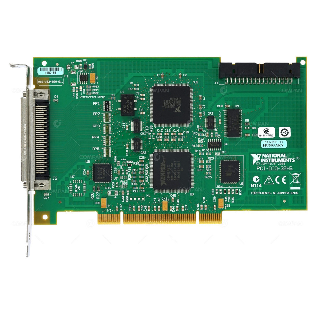 PCI-DIO-32HS NATIONAL INDUSTRIES DIGITAL I/O CARD ASSY1834B0H-01L