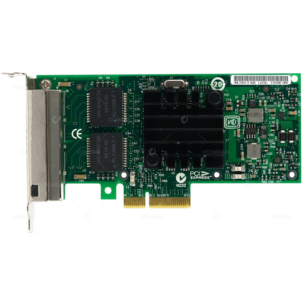 49Y4242 LP IBM INTEL I340-T4 QUAD PORT 1GB RJ-45 ETHERNET ADAPTER LOW PROFILE