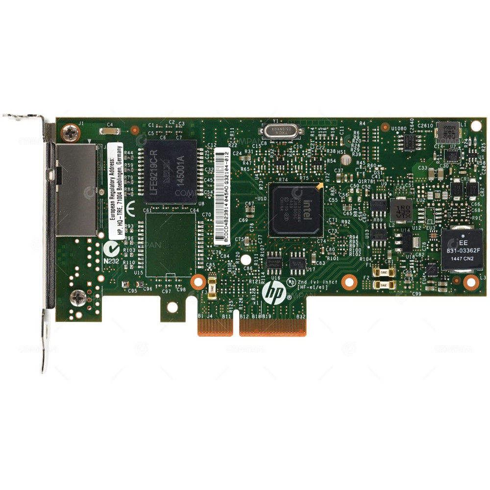 656241-001 LP HP 361T DUAL PORT 1GB RJ-45 NETWORK ADAPTER FOR HP PROLIANT G9