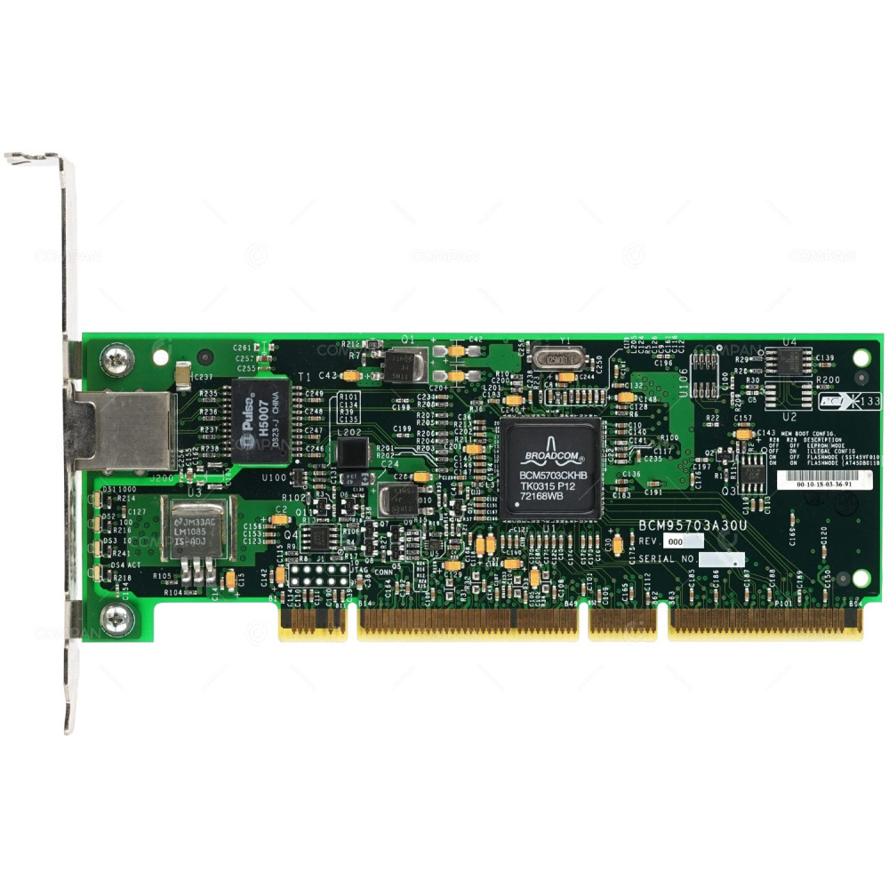 31P6309  IBM 1000T SINGLE PORT ETHERNET CARD PCI-X ADAPTER