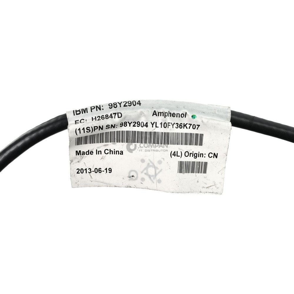 98Y2904 IBM QSFP+ 40GB/S CABLE 1.1M