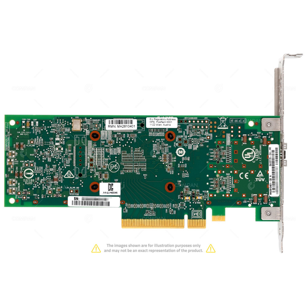 P14419-001 HP QLE2770 SN1610Q SINGLE PORT 32GB SFP+ FD HOST BUS ADAPTER