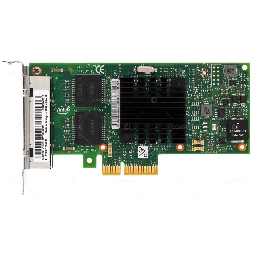 00YK613 LP LENOVO I350-T4 4PORT 1GB RJ-45 ADAPTER LOW PROFILE FOR THINKSYSTEM SR