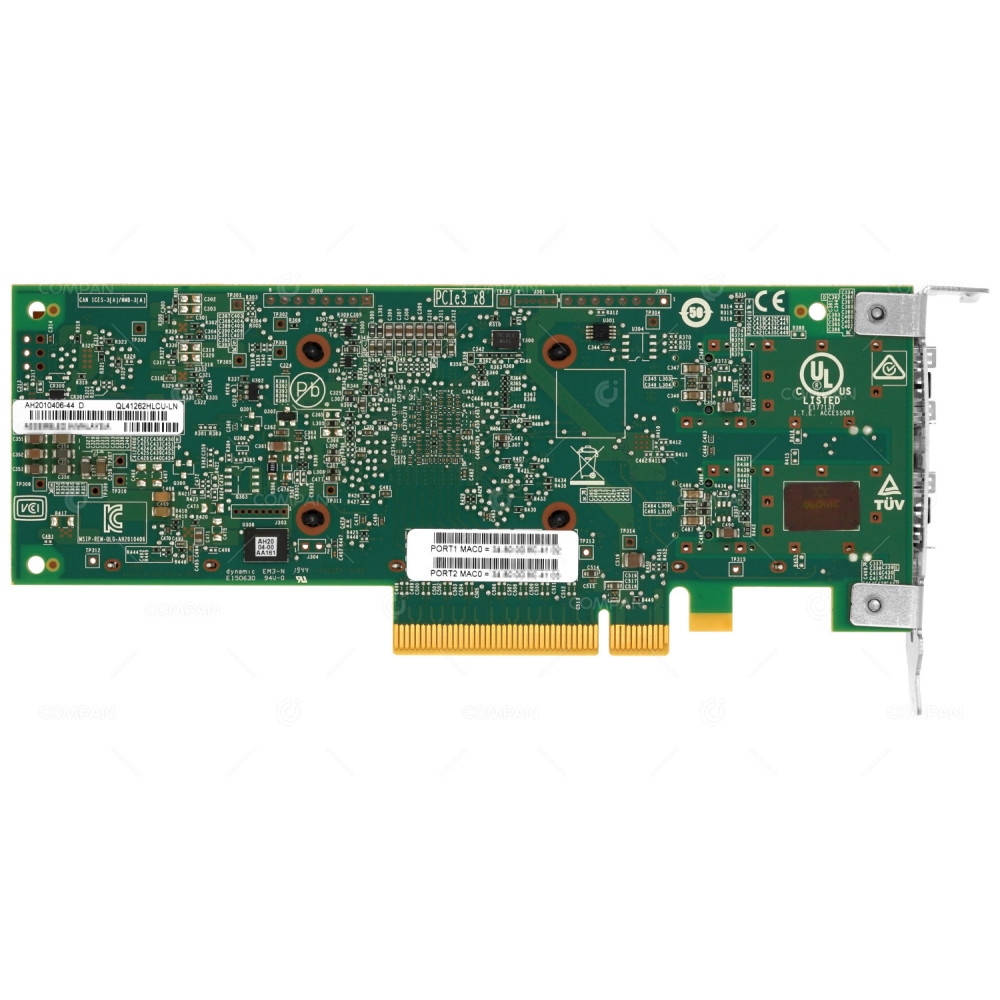 01KR587 LP LENOVO DUAL PORT 10/25GB QL41262 SFP28 PCIE ADAPTER LOW PROFILE QL41262HLCU-LN