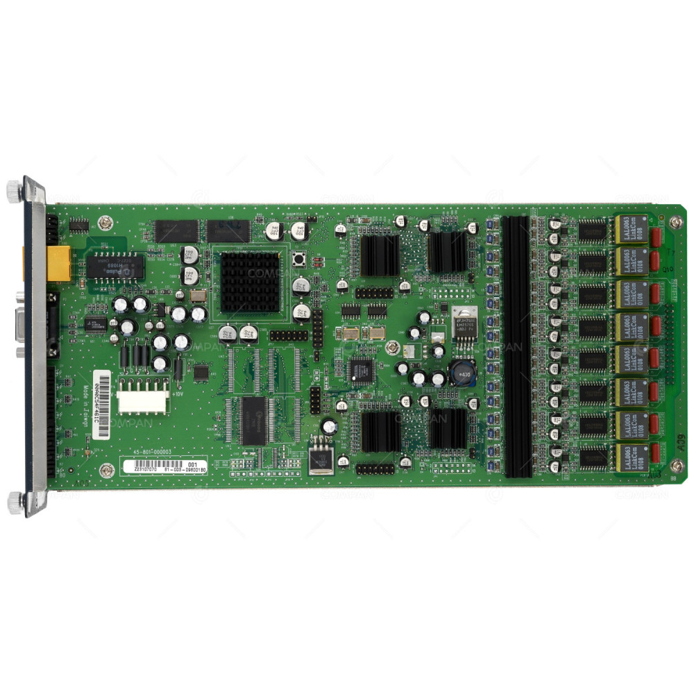 45-201-000051 ZYXEL AES100 8 PORT ADSL SPLITTER PANEL 45-801-000003, AES100, 81-003-098001B0