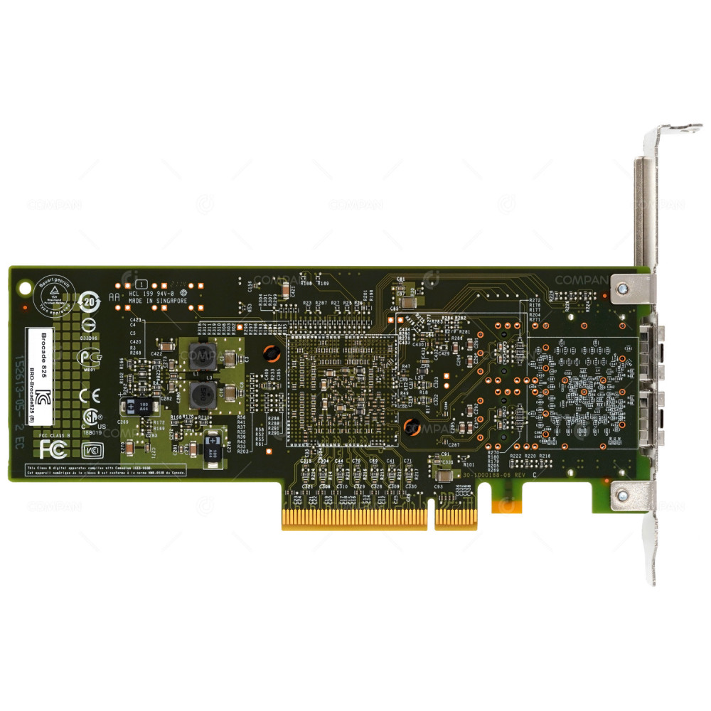 46M6062 IBM BROCADE 825 DUAL PORT 8GB FC HBA ADAPTER 46M6055, 80-1002112-07