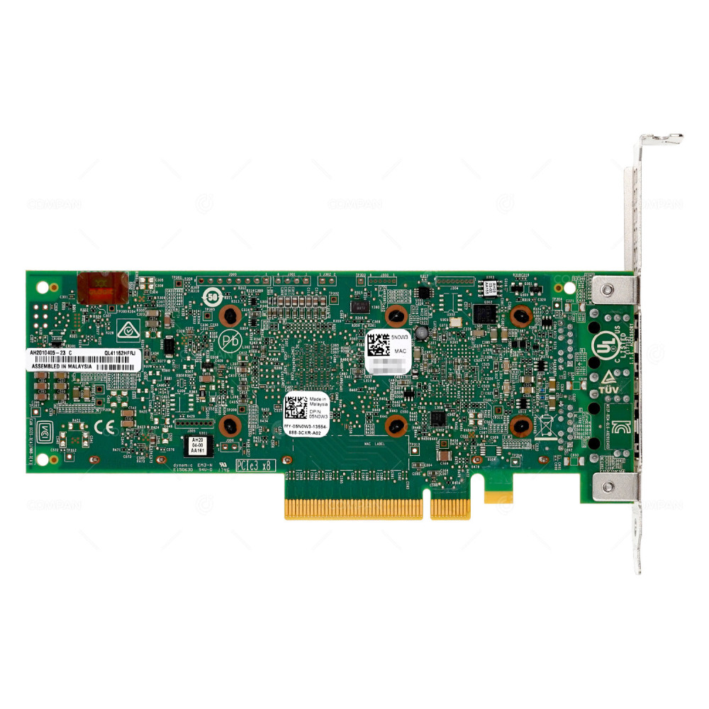 5N0W3 DELL QLOGIC QL41162 DUAL PORT 10GB RJ-45 CONVERGED NETWORK ADAPTER