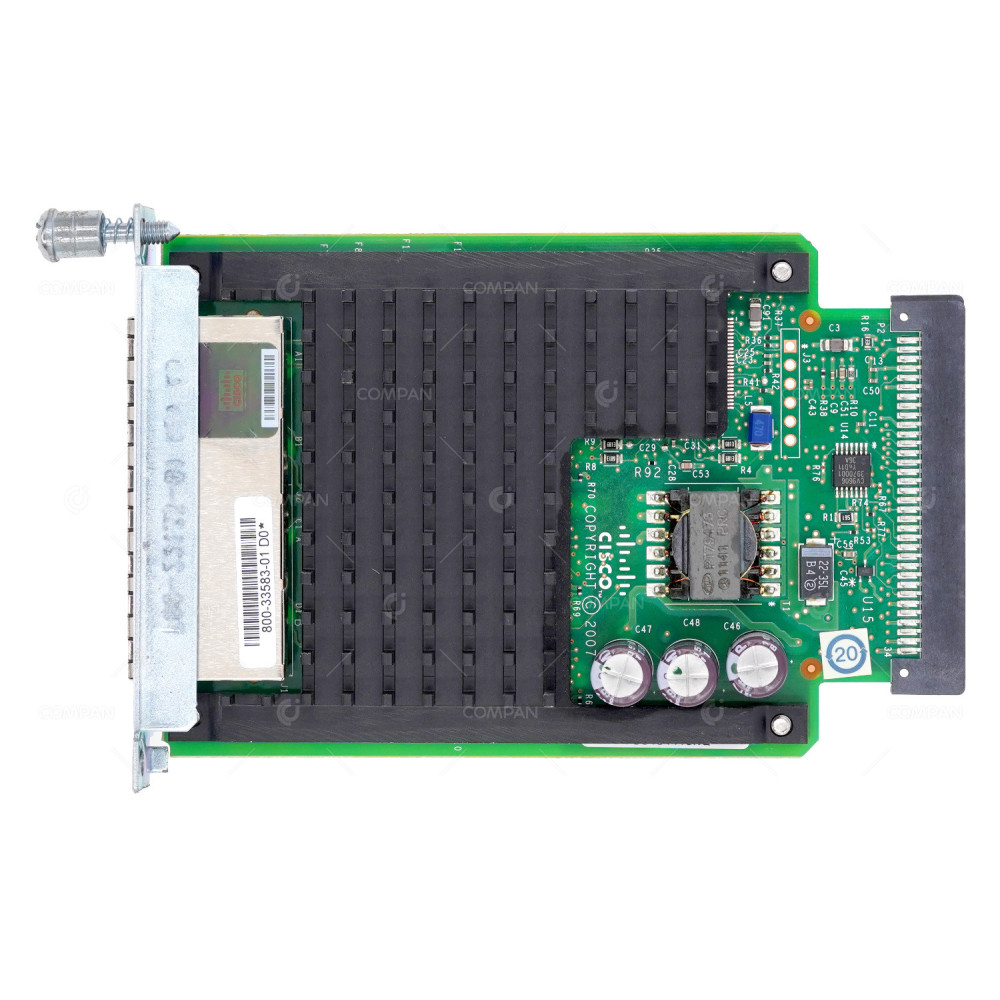800-33583-01 CISCO VIC3 4FXS/DID 4-PORT RJ-45 VOICE FAX INTERFACE MODULE
