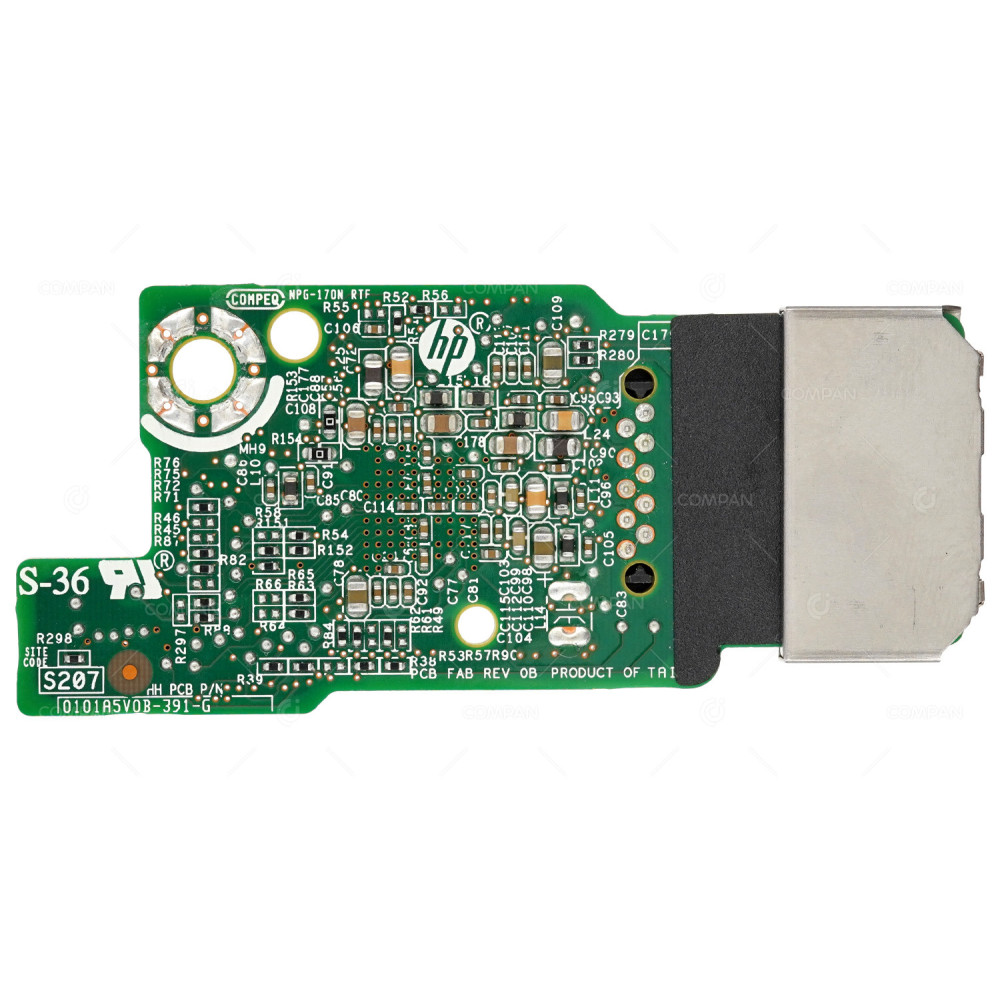 800369-001 HP ILO BOARD SINGLE PORT RJ45 FOR XL170R XL190R G9 APOLLO 2000