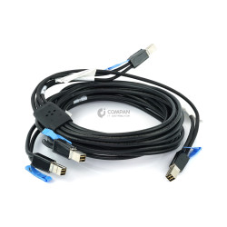 01AF504 IBM DUAL MINI SAS HD 12G CABLE 3M