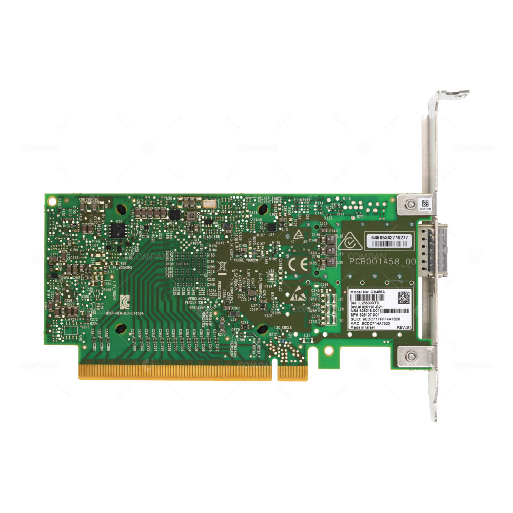 828107-001 MELLANOX CONNECTX-4 1-PORT QSFP28 INFINIBAND ETHERNET ADAPTER CARD