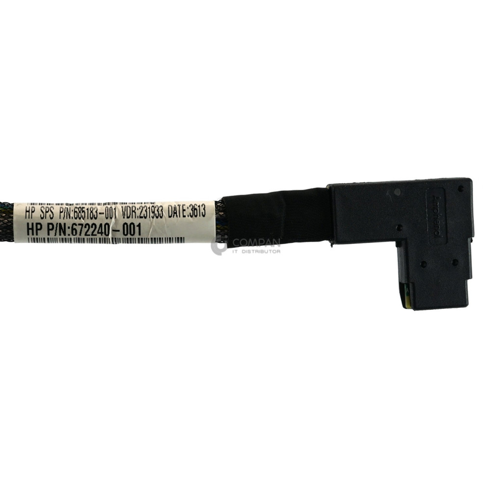 685183-001 HP MINI SAS INTERNAL CABLE 0.65M FOR DL360 G8 672240-001