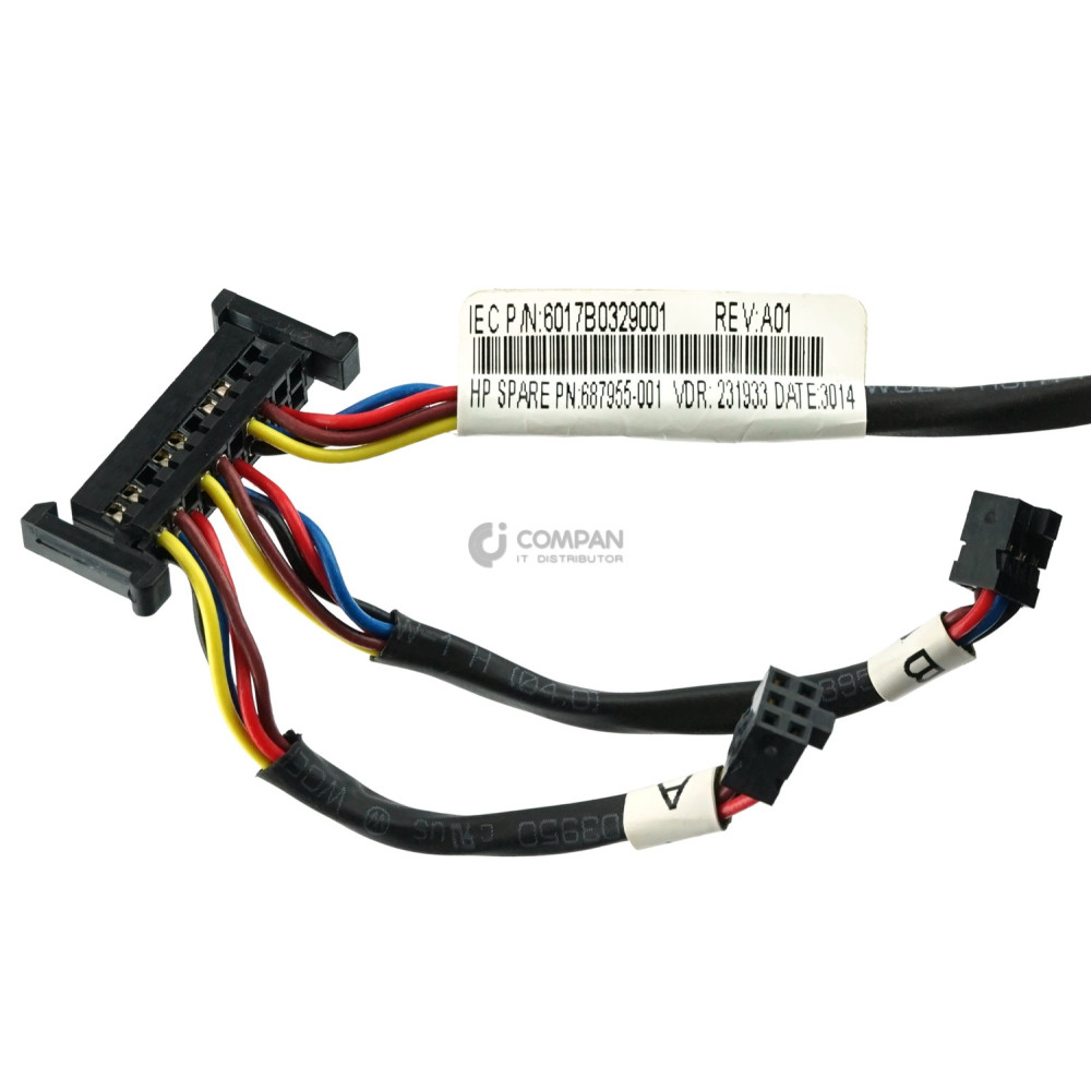 687955-001 HP HDD BACKPLANE POWER CABLE  DL380E G8 670703-001, 668325-001