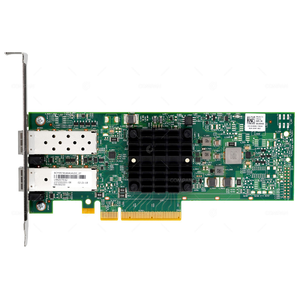 CX94X DELL BROADCOM 57414 DUAL PORT 25GB SFP+ PCI-E NETWORK ADAPTER
