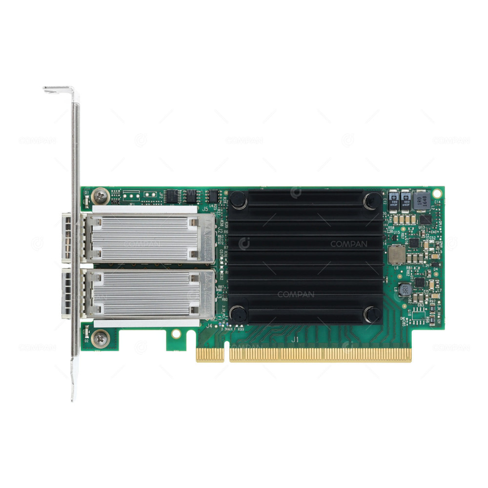 EC3M IBM DUAL PORT 100GB QSFP28 NIC & ROCE PCIE 3.0 X16 ADAPTER FOR S924 PSERIES POWER9 00WT078, 00WT041, CX416A