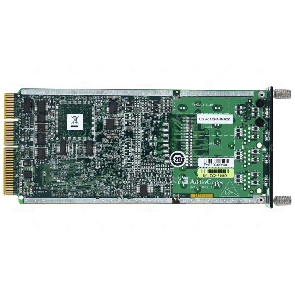 FASB00399 AUDIOCODES SINGLE PORT TRUNK MODULE FOR MEDIANT 1000 -