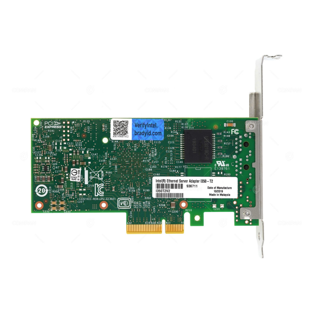 H47819-003 INTEL I350-T2 DUAL-PORT 1GB ETHERNET PCI-E ADAPTER I350-T2