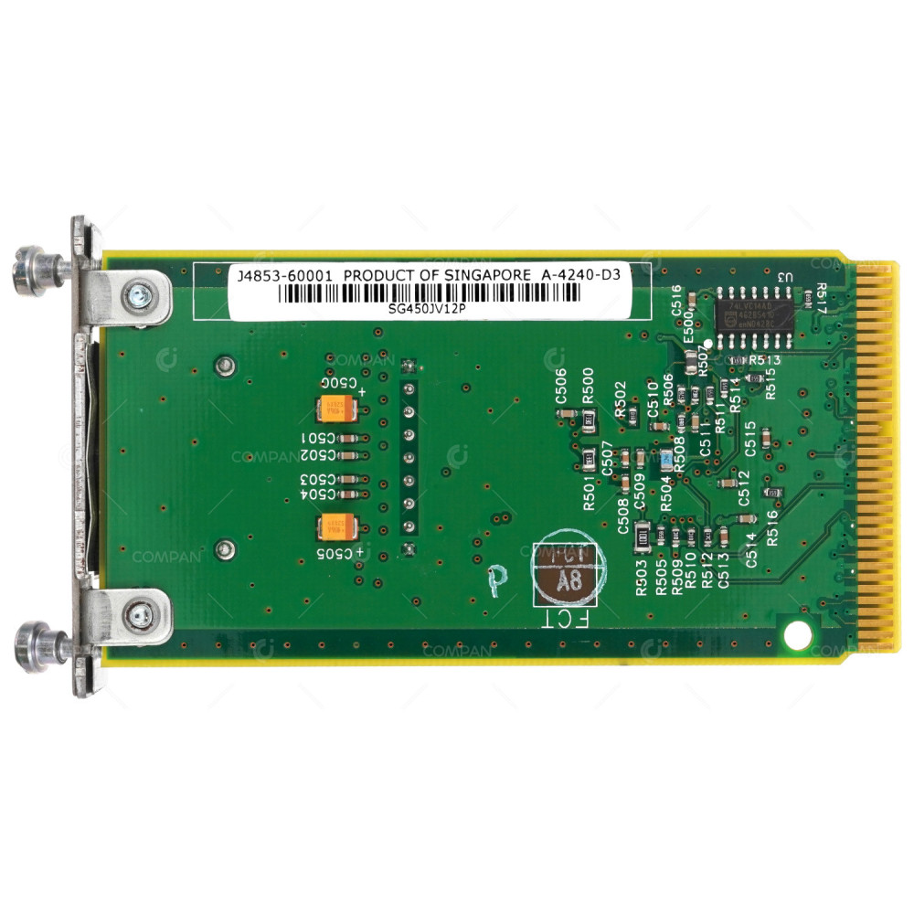 J4853A HP SINGLE PORT 100MB FX SC EXPANSION MODULE FOR J4812A J4853-60001, A-4240-D3