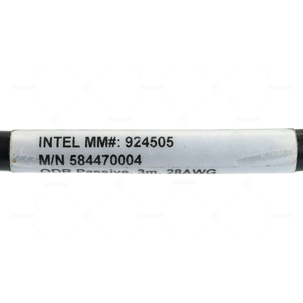 924505 INTEL QSFP 40G QDR PASSIVE INFINIBAND CABLE 3M 584470004