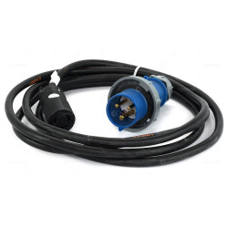 118032025 EMC POWER CORD SINGLE PHASE 2P+N+G 32A DBQ4402/4
