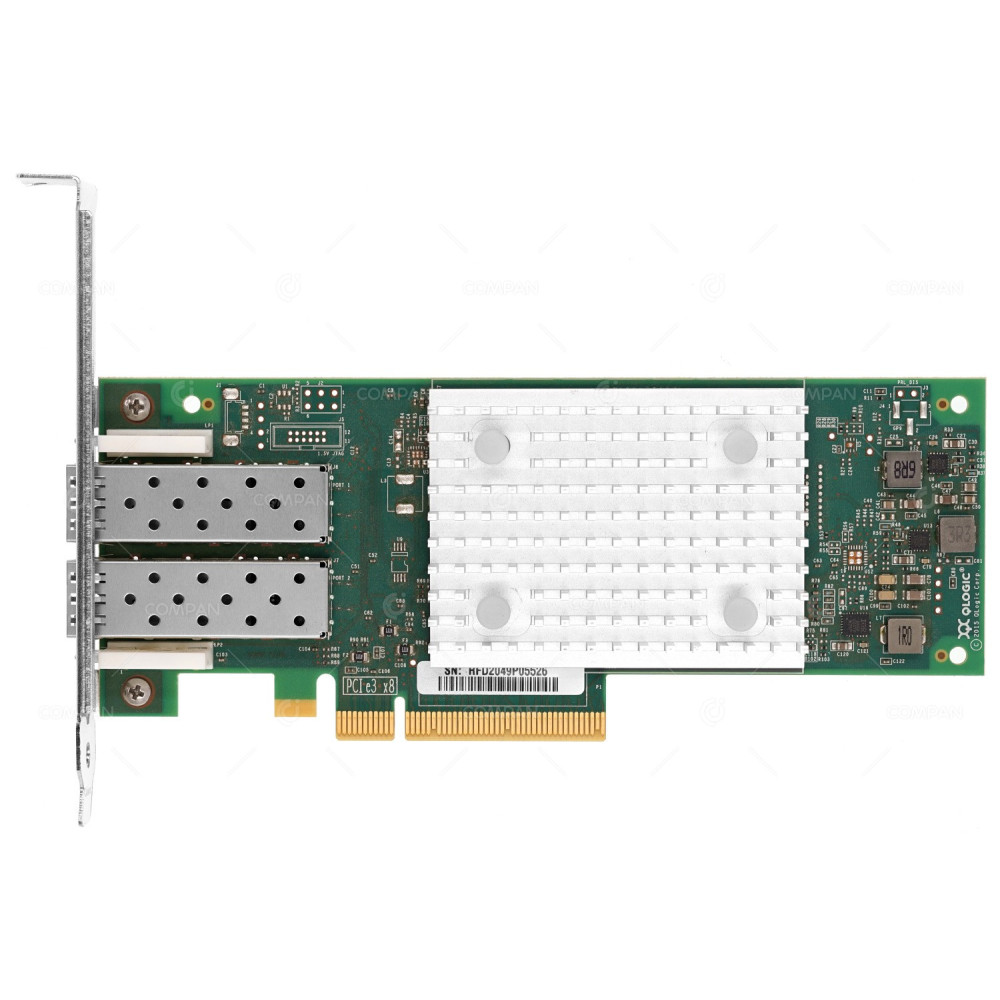 YCVFG DELL QLE2692-DEL DUAL PORT 16GB PCIE 3.0 X8 FIBRE CHANNEL HOST BUS ADAPTER 0YCVFG, QLE2692-DEL, BK3210407-91