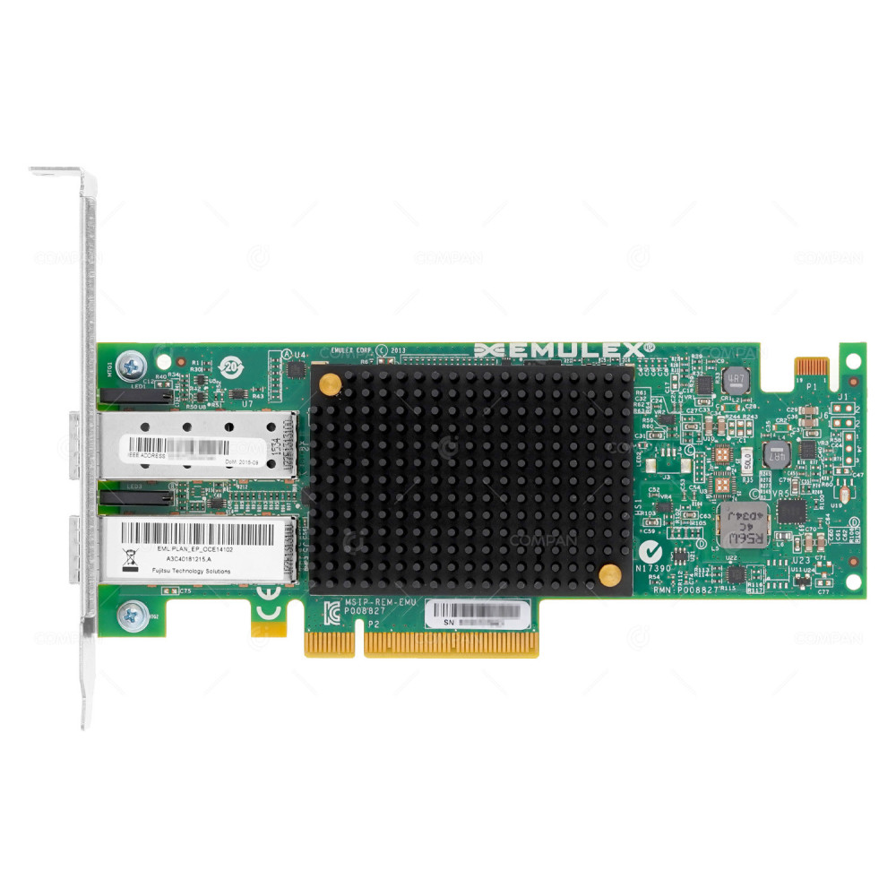A3C40181215 FUJITSU DUAL PORT 10GB SFP+ PCI-E CONVERGED NETWORK ADAPTER