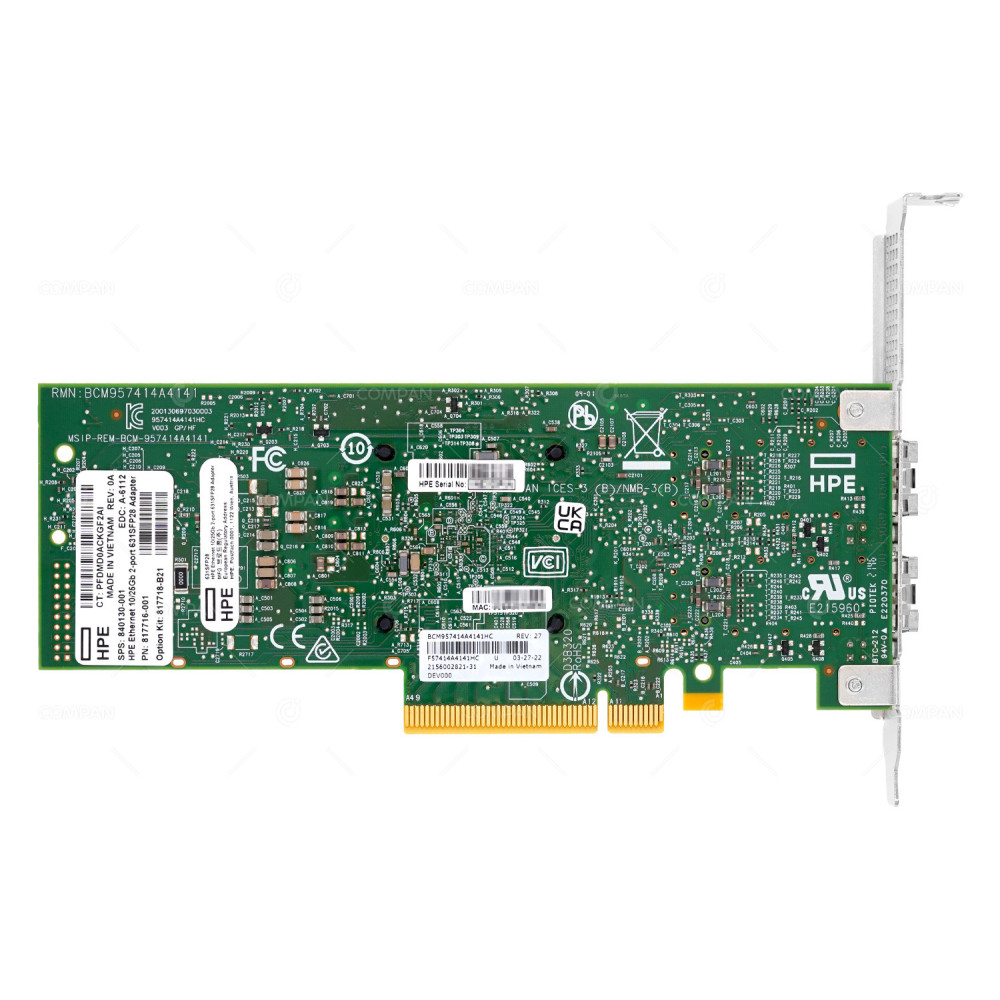 840130-001  HP ADAPTER 2-PORT 10/25GB SFP28 PCI-E