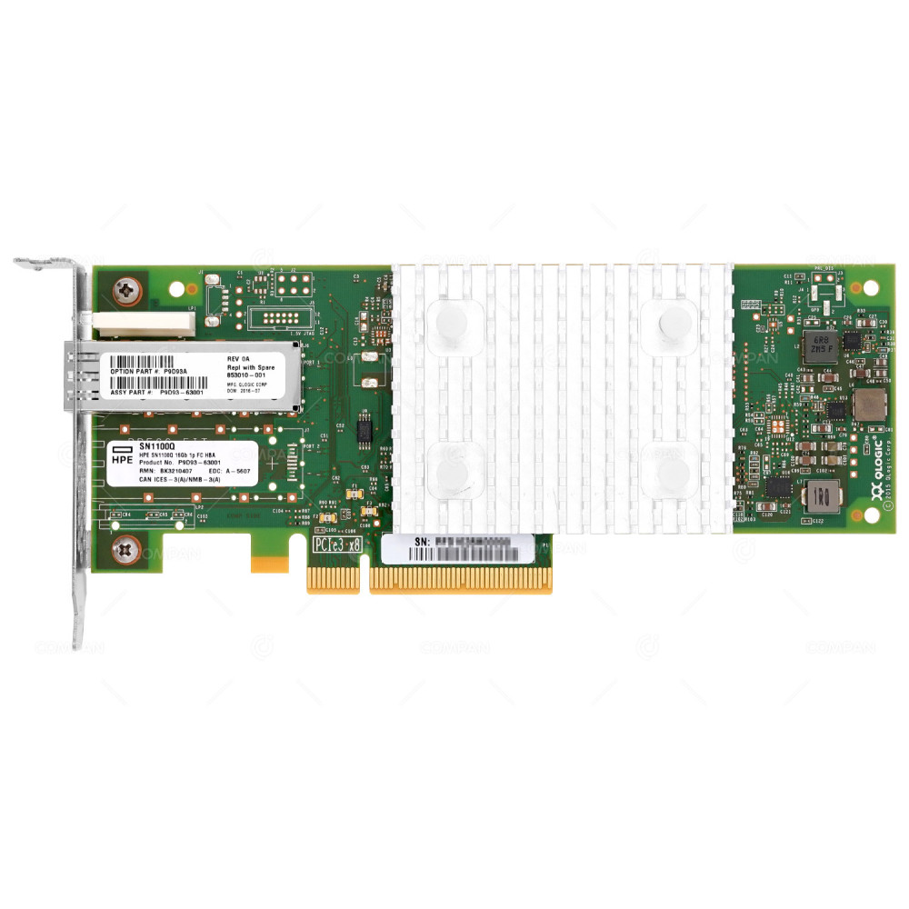 853010-001 LP  HP SN1100Q QLE2690-HP SINGLE PORT 16G SFP+ PCI-E HOST BUS ADAPTER