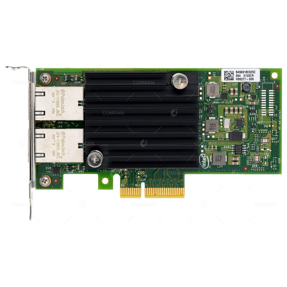 X550-T2 LP  INTEL X550-T2 DUAL PORT 10GB RJ-45 ETHERNET ADAPTER LOW PROFILE