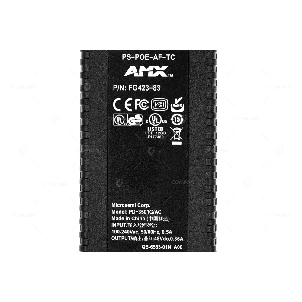FG423-83  AMX POE INJECTOR PS-POE-AF-TC