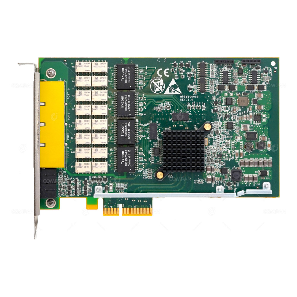 410-00044-01  RIVERBERD QUAD PORT 1G RJ-45 PCI-E ETHERNET NETWORK ADAPTER