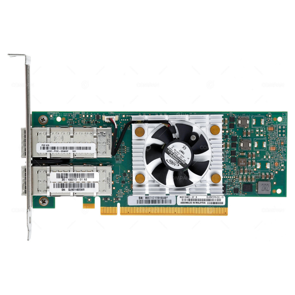 UCSC-PCIE-QD40GF  CISCO QLOGIC QL45412HLCU DUAL PORT 40GB QSFP+ NIC ADAPTER