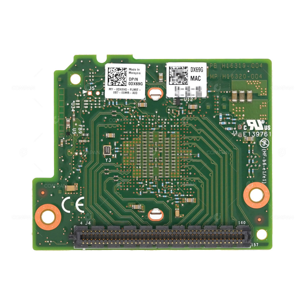 DX69G  DELL X710 DUAL PORT 10G NETWORK DAUGHTER CARD FOR DELL POWEREDGE M640